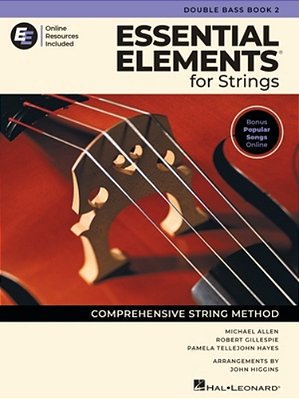 Essential Elements For Strings - Double Bass Book 2 With Eei Online Resources Double Bass Method Songbook And Sheet Music For School Band Students And-..