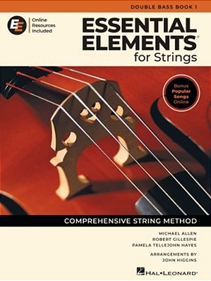 Essential Elements For Strings - Double Bass Book 1 With Eei Online Resources Double Bass Method Songbook And Sheet Music For School Band Students And-..