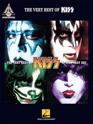 The Very Best Of Kiss - Guitar Recorded Versions 21 Classic Rock Hits For Guitar With Note-For-note Tablature Hal Leonard Sheet Music Songbook For Ele-..