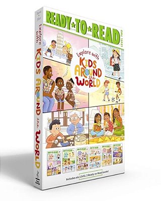 Explore With Kids Around The World (Boxed Set): School's In Session; Game On!; What's Cooking?; The World's Wonders; Getting All Dressed Up!; Celebrat-..