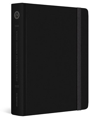 Esv Single Column Journaling Bible (Original, Black)-..