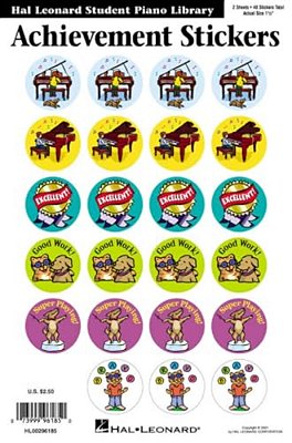 Achievement Stickers: Hal Leonard Student Piano Library-..