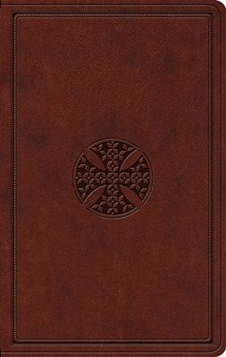 Esv Value Thinline Bible (Trutone, Brown, Mosaic Cross Design)-..
