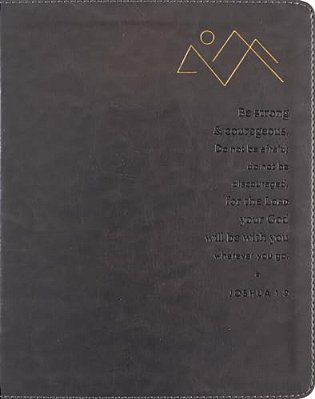Niv, Journal The Word Bible (Perfect For Note-Taking), Double-Column, Leathersoft, Gray, Red Letter, Comfort Print: Reflect, Take Notes, Or Create Art-..