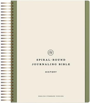 Esv Spiral-Bound Journaling Bible, History (Hardcover)-..