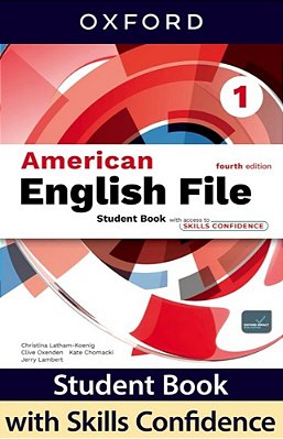 American English File 1 Sb W/Sc Pk - 4Th Ed..-