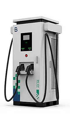 Estação de Carregamento Duplo DC 360KW com Refrigeração Líquida - GTMax Energy