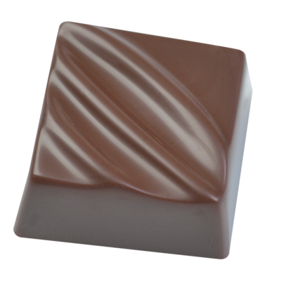 Praline quadrado com decoração 9g HB-0009-S