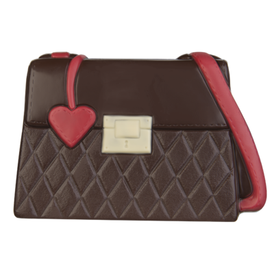 Bolsa feminina com coração 200g HB-8080-PC