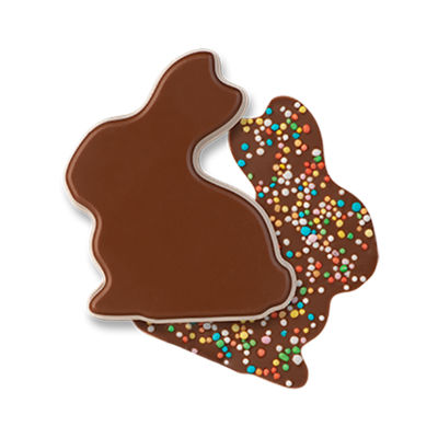 Tablete de contorno coelho sentado 25g HB-9189-PC