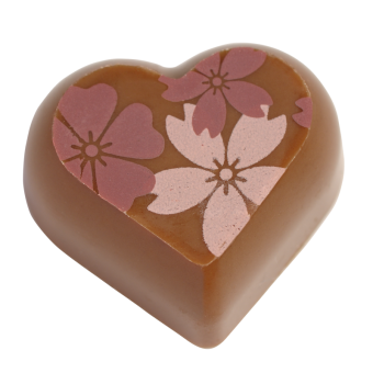 Praline coração curvado 5g DP-0038-SET