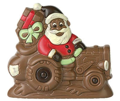 Papai Noel em um trator 50g HB-DS-8062