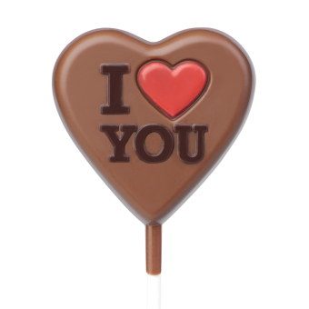 MD 275x175mm Lolly "Eu te amo" 20g 1x4 cav HB-9066-PC