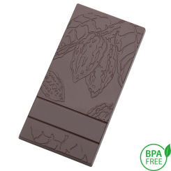 Barra de cacau em grãos 80g HB-9241-F