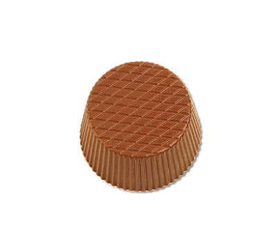 MD 275x175x24mm Praliné redondo com ranhuras 10g 4x8 cav HB-0044-S