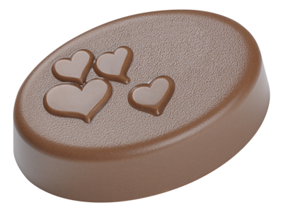Praliné oval para o Dia dos Namorados nº 2 12g HB-9027-S