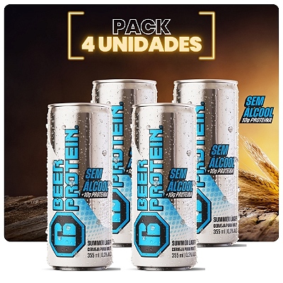 Pack com 4 sem álcool