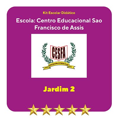 KIT SÃO FRANCISCO DE ASSIS JARDIM II