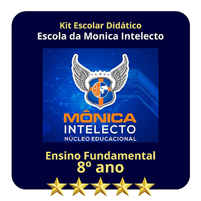 KIT ESCOLA DA MÔNICA INTELECTO - 8º ANO