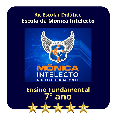 KIT ESCOLA DA MÔNICA INTELECTO - 7º ANO