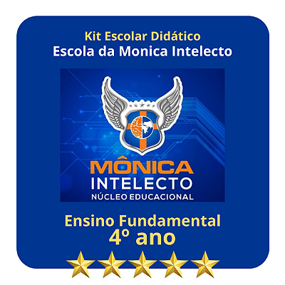 KIT ESCOLA DA MÔNICA INTELECTO - 4º ANO