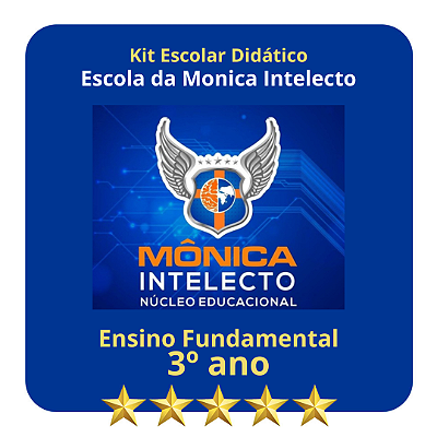 KIT ESCOLA DA MÔNICA INTELECTO - 3º ANO