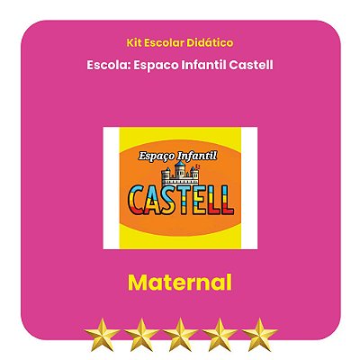 KIT ESPAÇO INFANTIL CASTELL MATERNAL