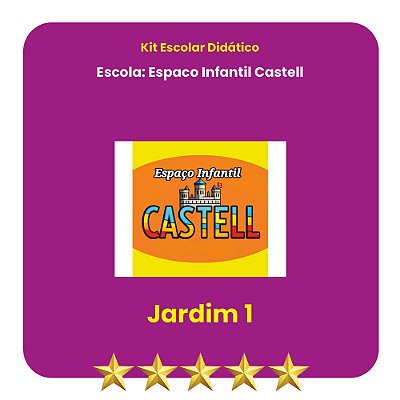 KIT ESPAÇO INFANTIL CASTELL JARDIM I