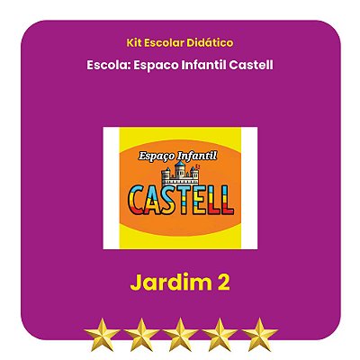 KIT ESPAÇO INFANTIL CASTELL JARDIM II