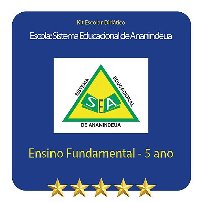KIT SISTEMA EDUCACIONAL DE ANANINDEUA - 5º ANO