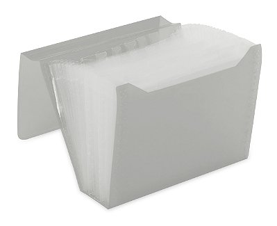 PASTA SANFONADA A-4 31 DIVISOES LINE CRISTAL