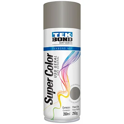 TINTA SUPER COLOR SPRAY 350ML PLATINA