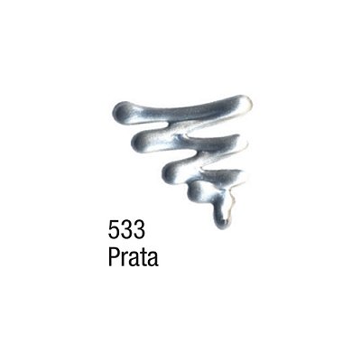 TINTA DIMENSIONAL METALLIC 35ML PRATA