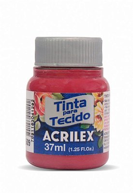 TINTA TECIDO FOSCA 037ML VERMELHO CARMIM