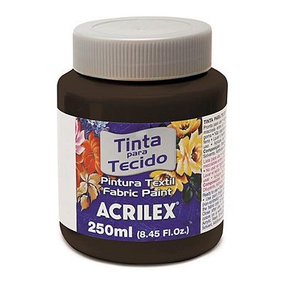 TINTA TECIDO FOSCA 250ML PRETA