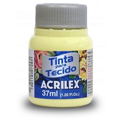 TINTA TECIDO FOSCA 037ML AMARELO BEBE