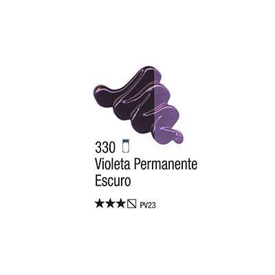 TINTA OLEO PARA TELA 020ML VIOLETA PERMANENTE ESCURO