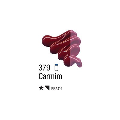 TINTA OLEO PARA TELA 020ML CARMIM 379