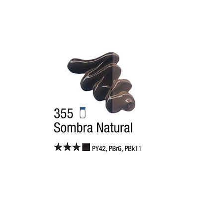 TINTA OLEO PARA TELA 020ML SOMBRA NATURAL
