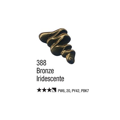 TINTA OLEO PARA TELA 020ML BRONZE IRIDESCENTE 388