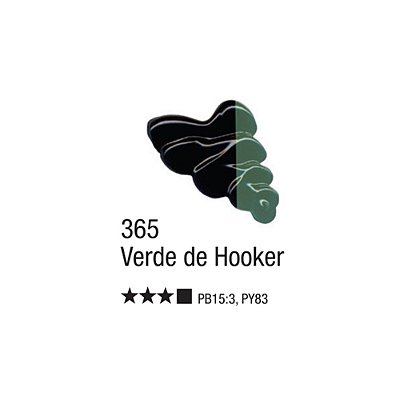 TINTA OLEO PARA TELA 020ML VERDE DE HOOKE