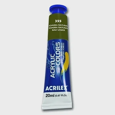 TINTA ACRILICA P/TELA 020ML SOMBRA NATURAL