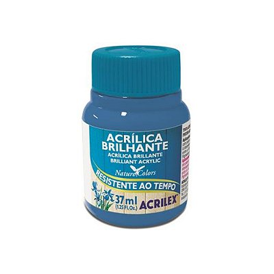 TINTA ACRILICA BRILHANTE 037ML AZUL CELESTE