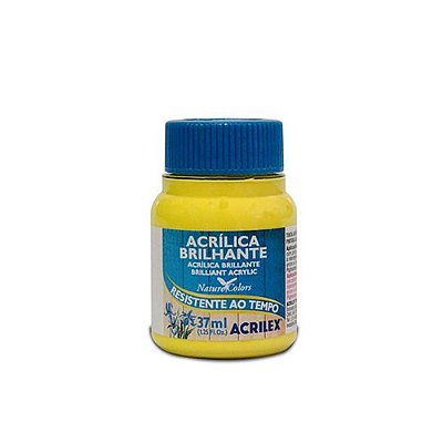 TINTA ACRILICA BRILHANTE 037ML AMARELO LIMAO