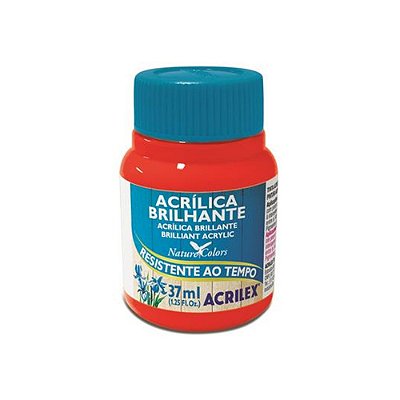 TINTA ACRILICA BRILHANTE 037ML VERMELHO FOGO