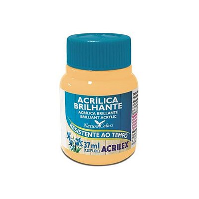 TINTA ACRILICA BRILHANTE 037ML AMARELO PELE/PESSEG