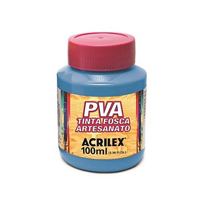 TINTA PVA FOSCA 100ML AZUL CELESTE