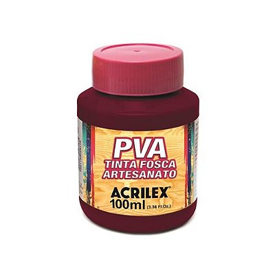 TINTA PVA FOSCA 100ML VINHO