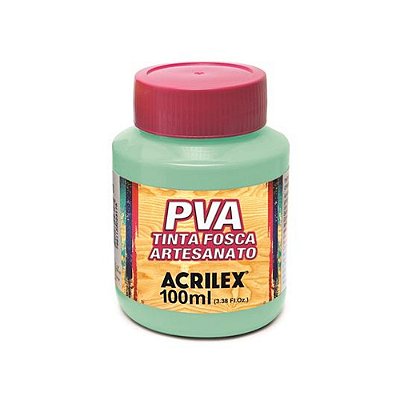 TINTA PVA FOSCA 100ML VERDE AGUA