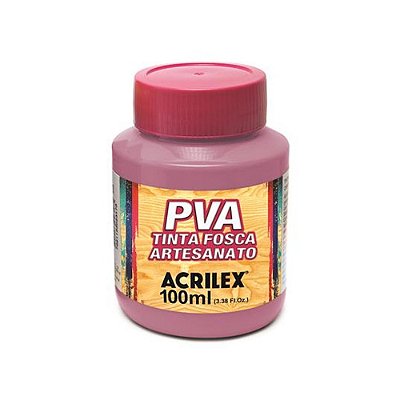 TINTA PVA FOSCA 100ML ROSA ANTIGO